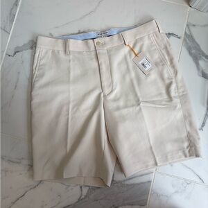 NWT Peter Millar Men’s  Tan Shorts